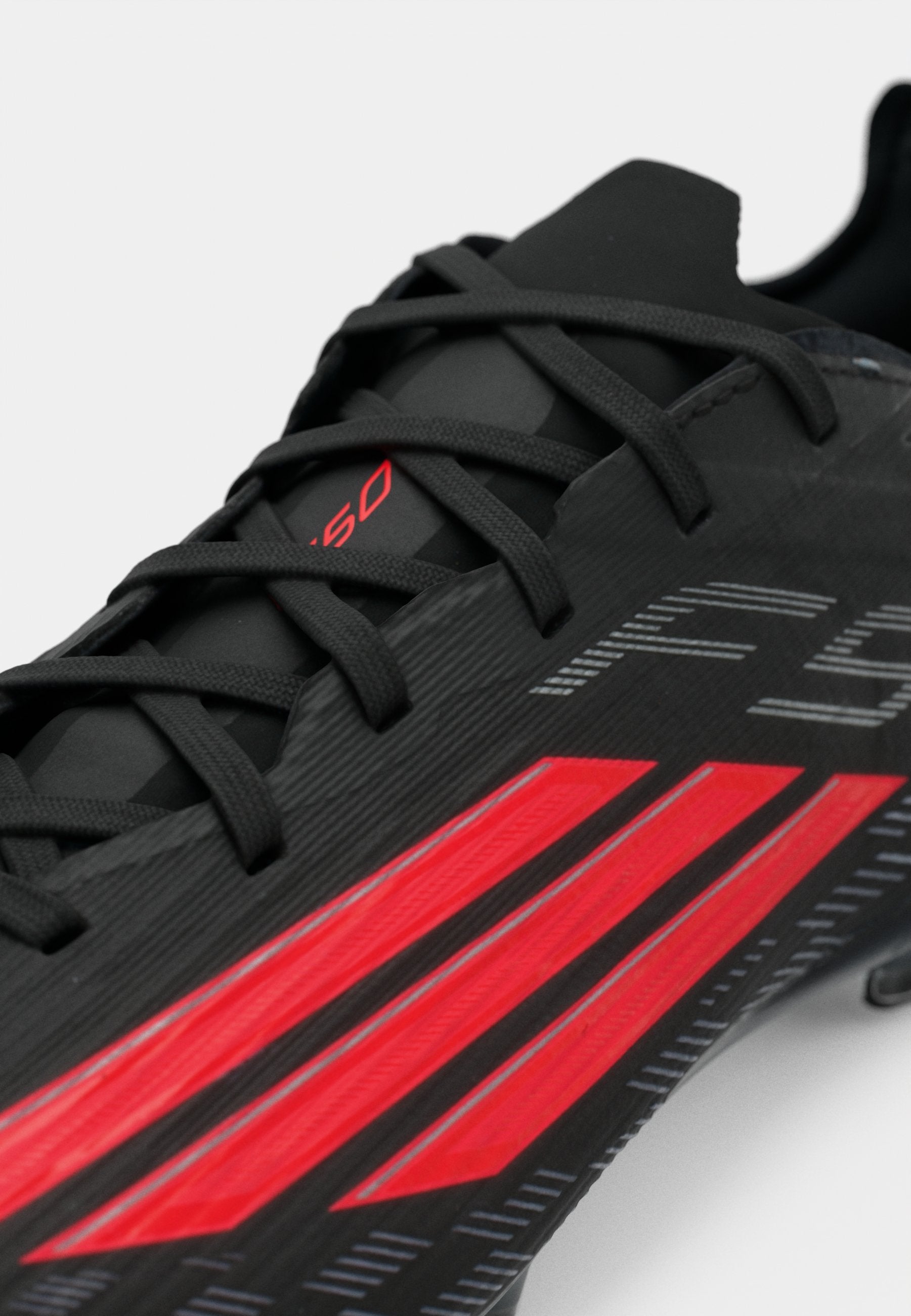 F50 PRO SERT ZEMİN FUTBOL KRAMPONLARI UNISEX - Sert zemin futbol kramponları - core siyah/aydınlık kırmızı