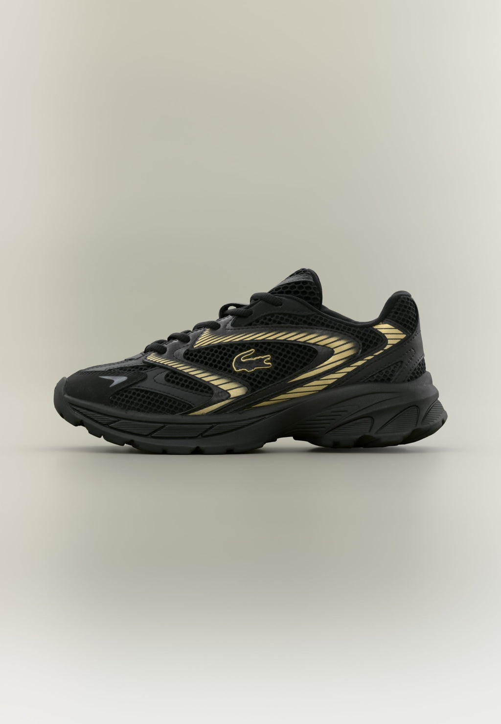 أحذية رياضية JUNIOR L003 NEO SHOT LACES UNISEX - أحذية رياضية - سوداء/ملونة بالذهب