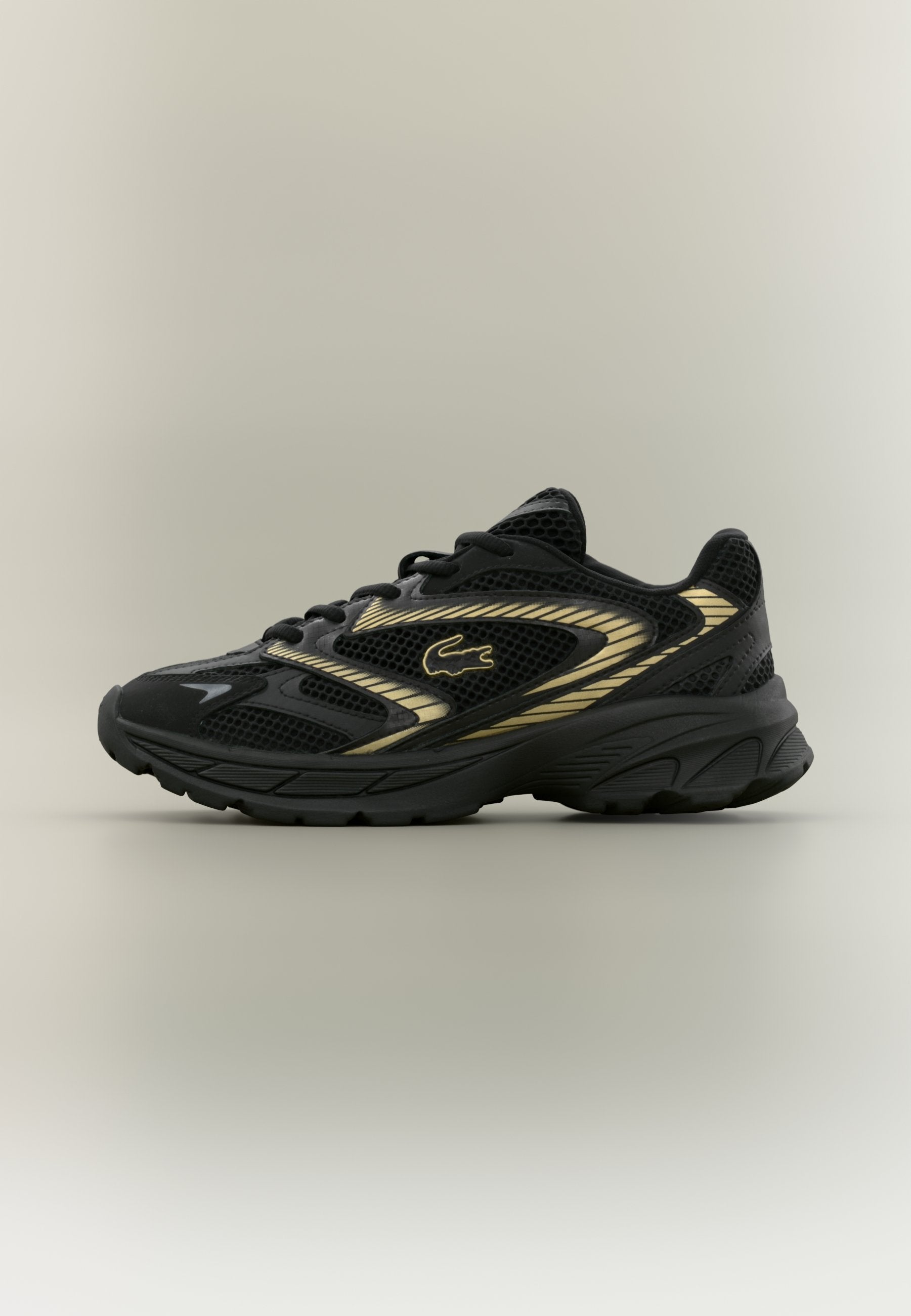 أحذية رياضية JUNIOR L003 NEO SHOT LACES UNISEX - أحذية رياضية - سوداء/ملونة بالذهب