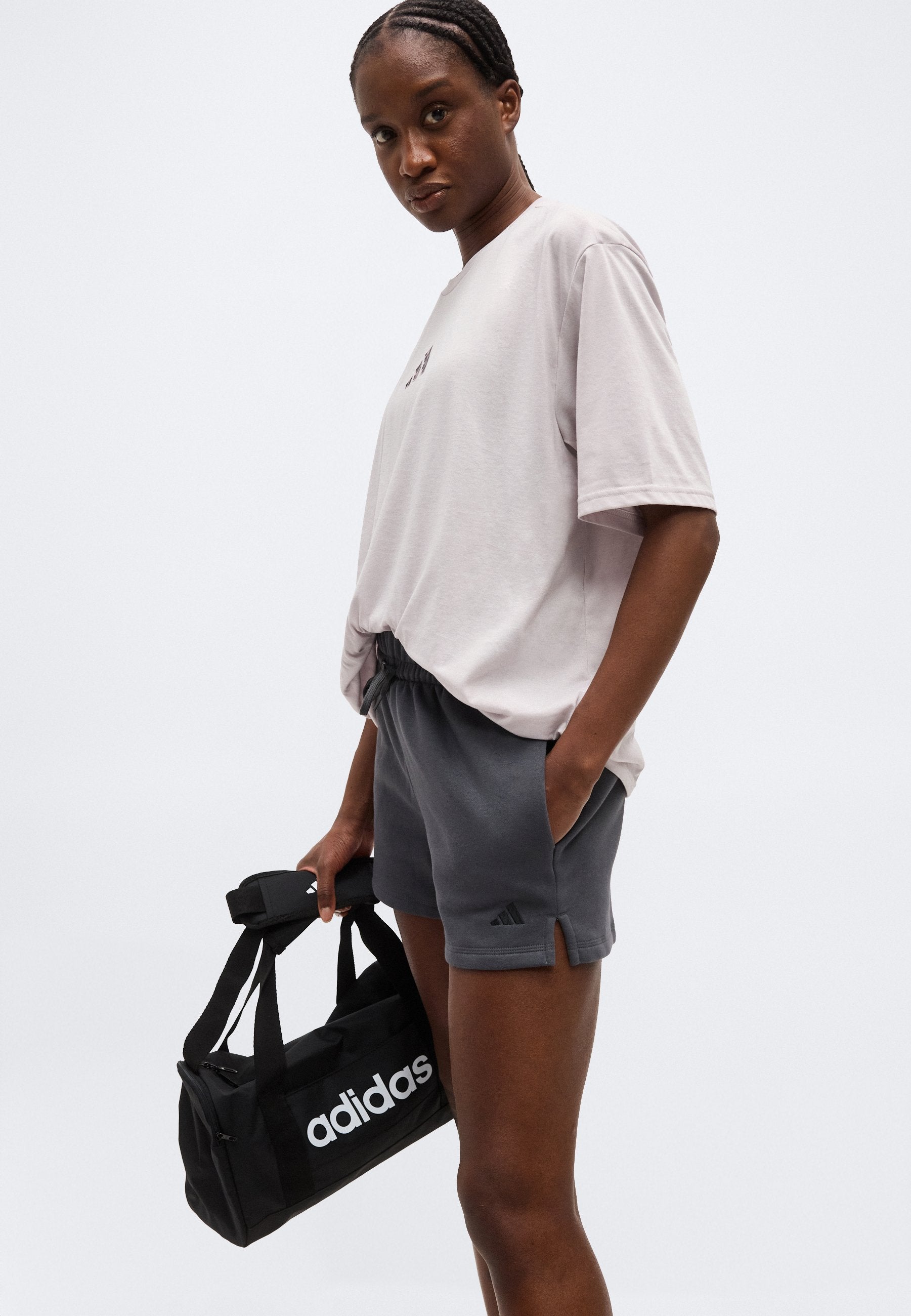 Sports shorts - grey six/black