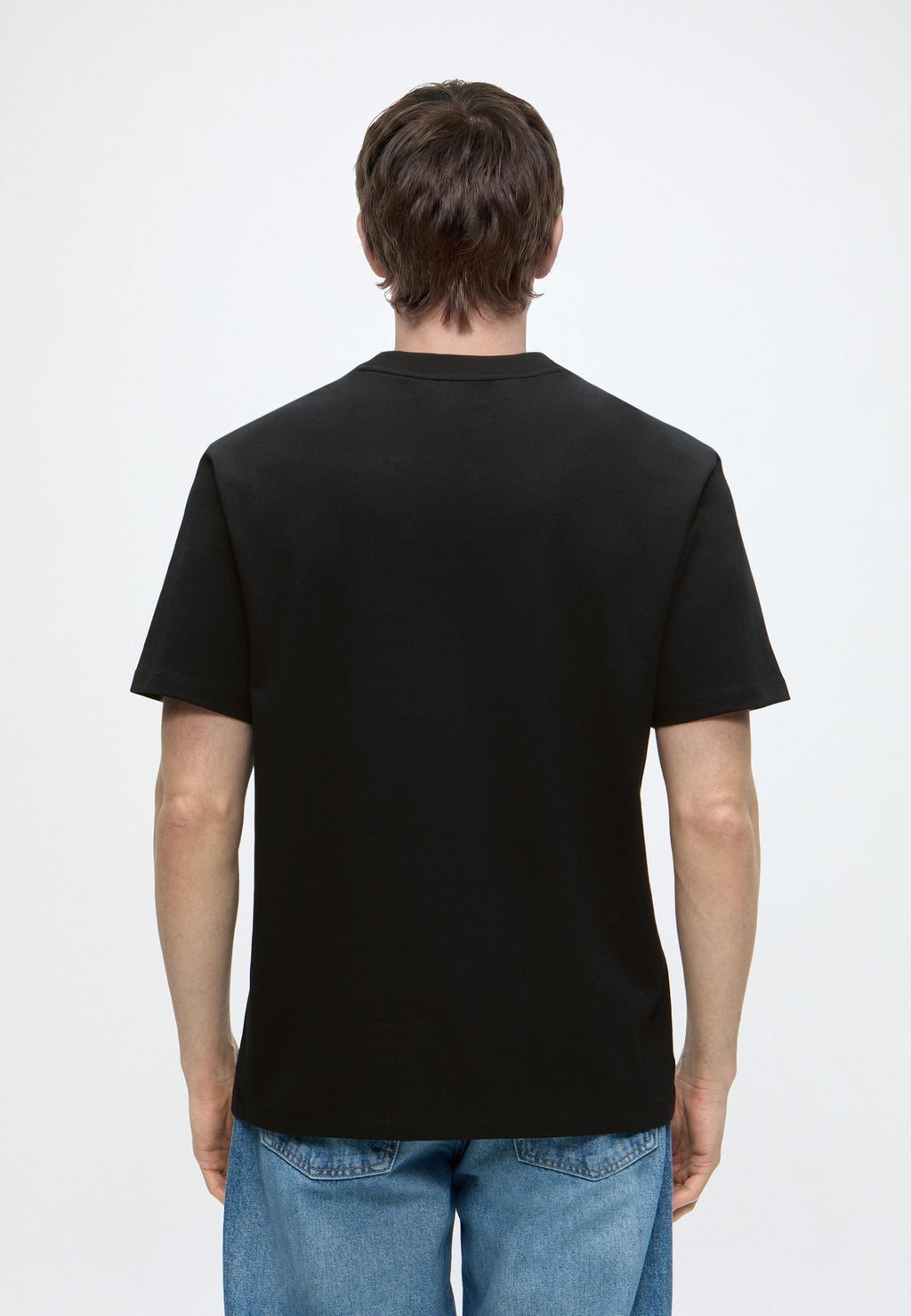 DAPOLINO - Basic T-shirt - black