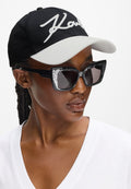 Cap - white/black
