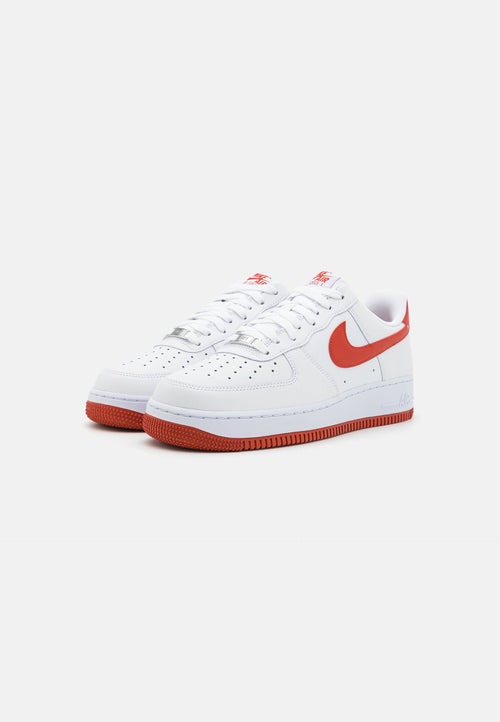 AIR FORCE - Baskets - blanc/rouge dragon