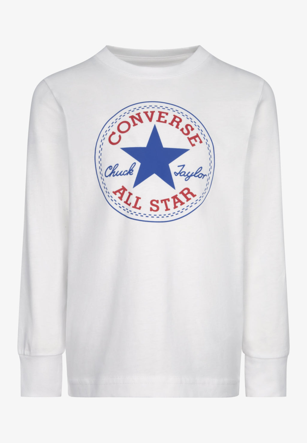 CHUCK PATCH LONG SLEEVE TEE - Long sleeved top - white