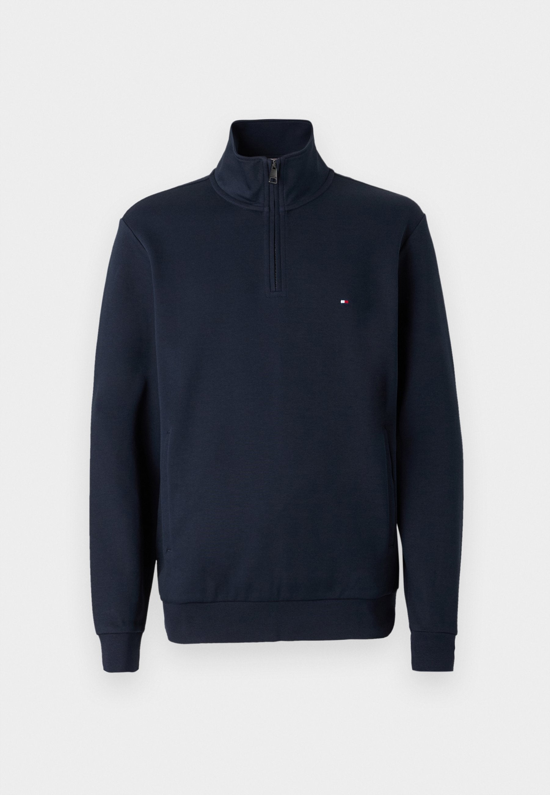 PERFORMANCE QUARTER-ZIP INTECHNO KNIT JUMPER - Sweatshirt - desert sky