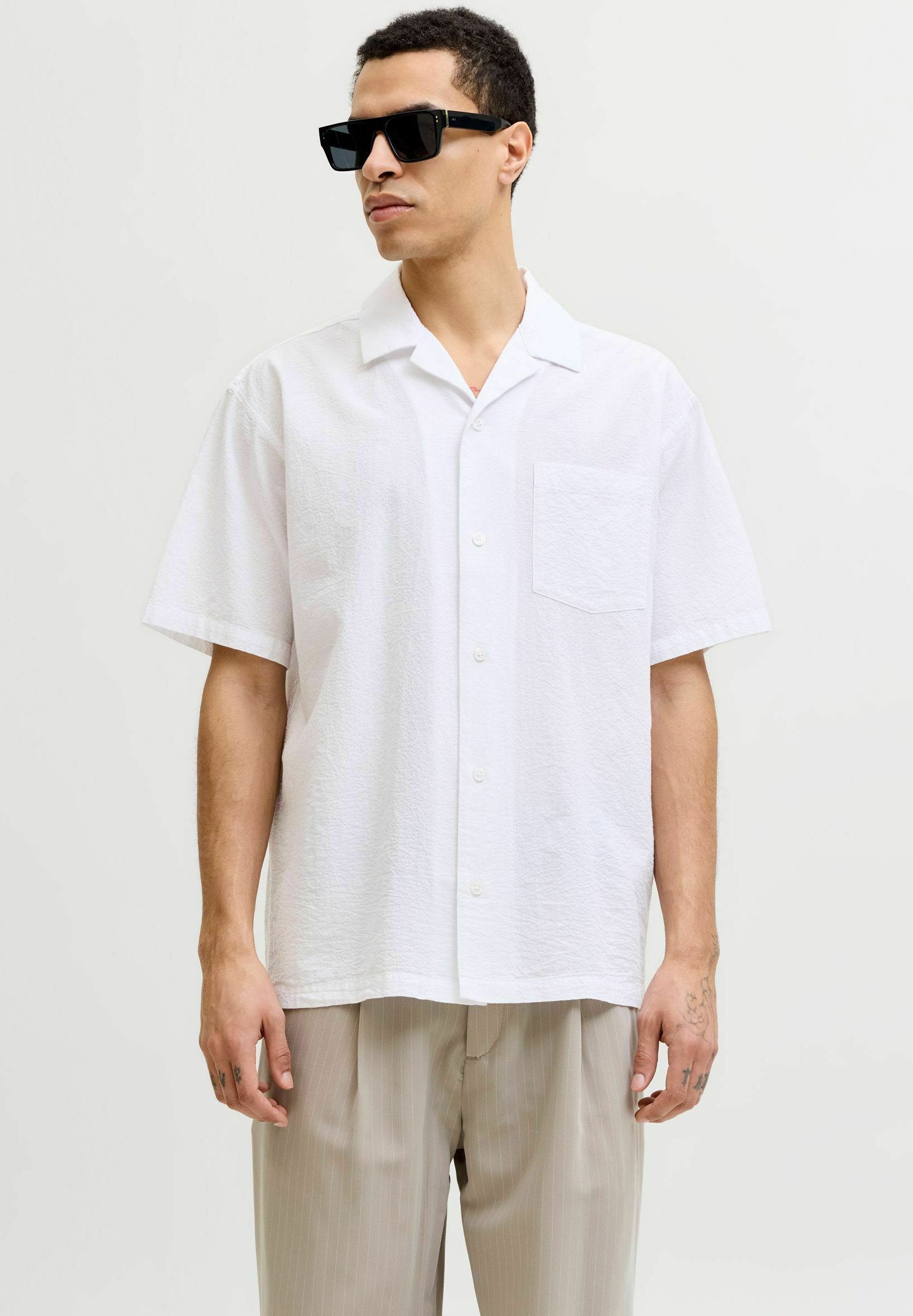Relaxed Fit - Shirt - bright white