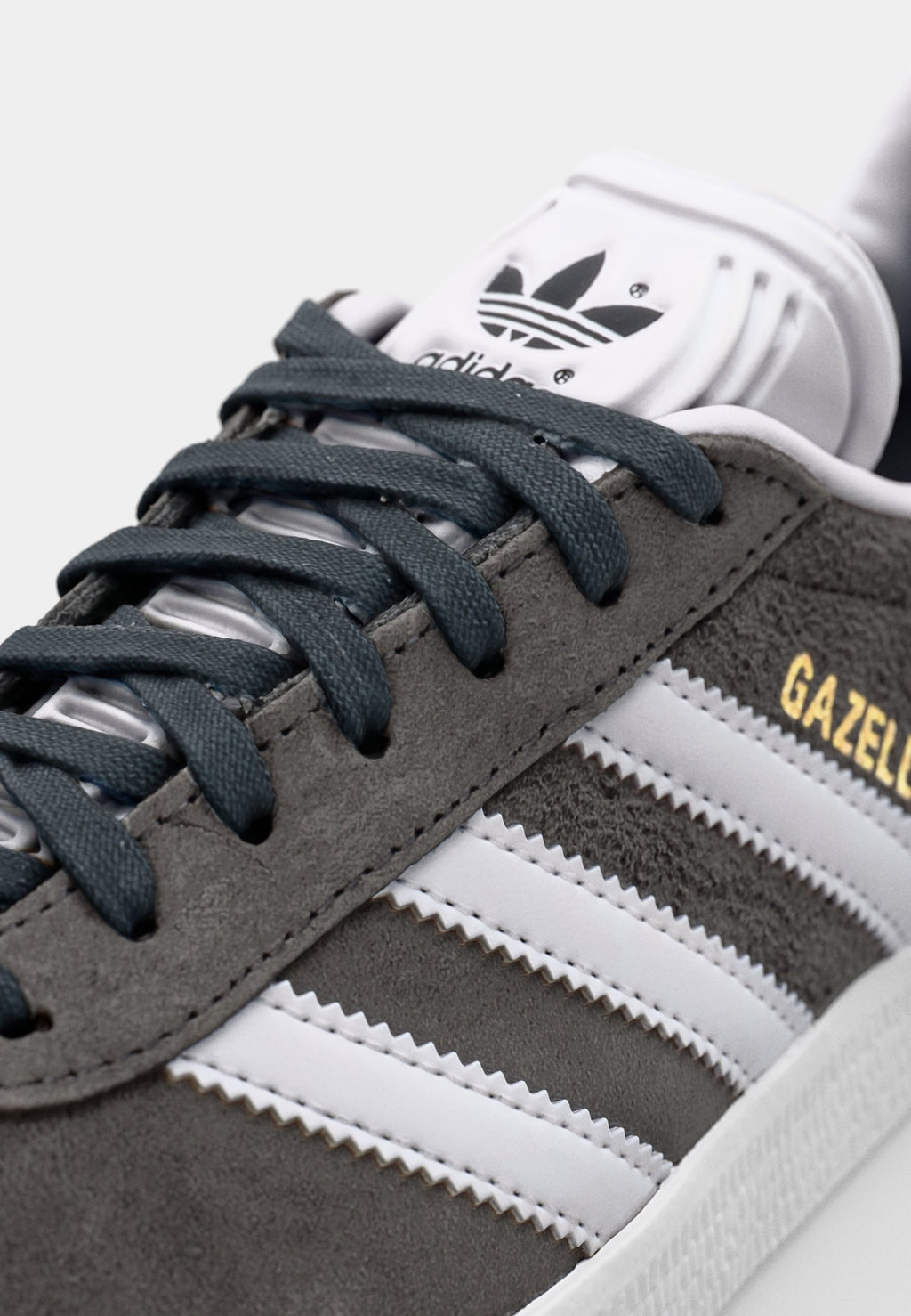 GAZELLE UNISEX - Trainers - dgh solid grey/white/gold-coloured metallic