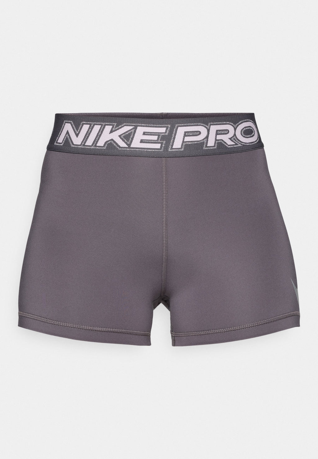 365 SHORT - Leggings - thunder grey/pink foam/metallic silver-coloured