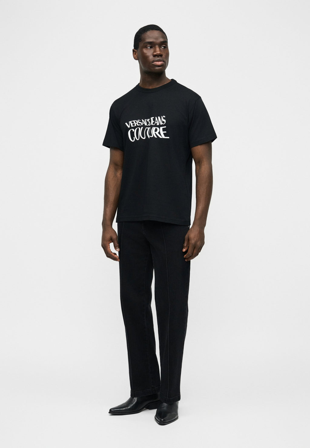 LOGO LIQUIFY - Print T-shirt - black
