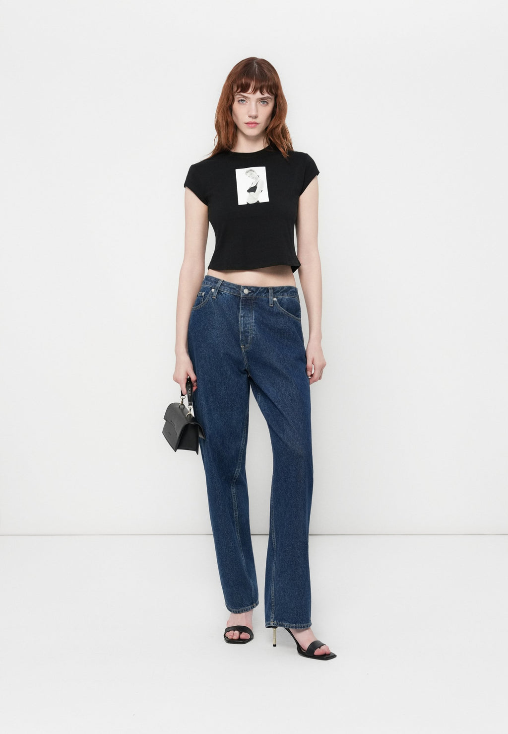 TEE-SHIRT CLASSIQUE KATE UNISEXE - T-shirt imprimé - black