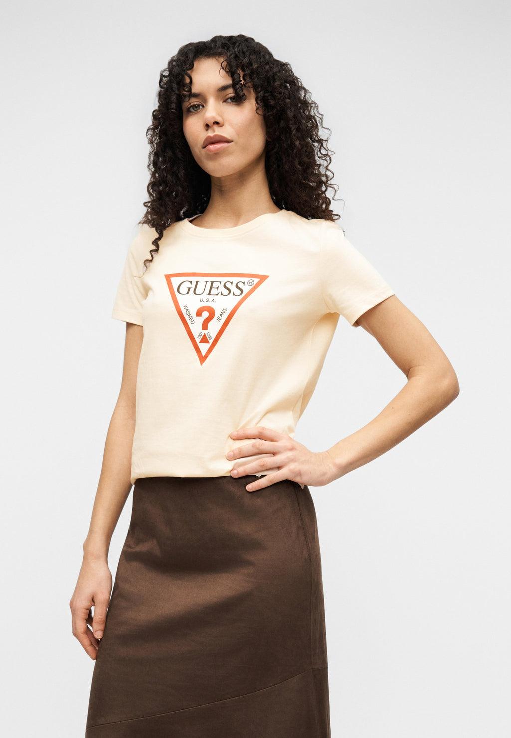 ORIGINAL TEE - Print T-shirt - cosmic vanilla