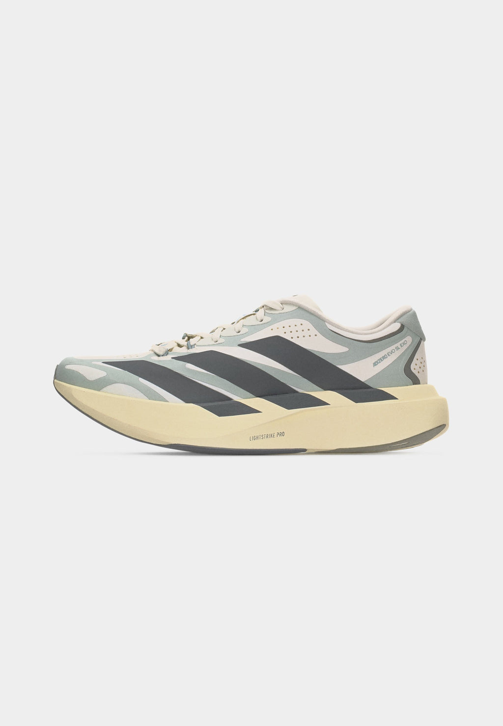 ADIZERO EVO SL EXO W - Road running shoes - cloud white/grey four/silver-coloured