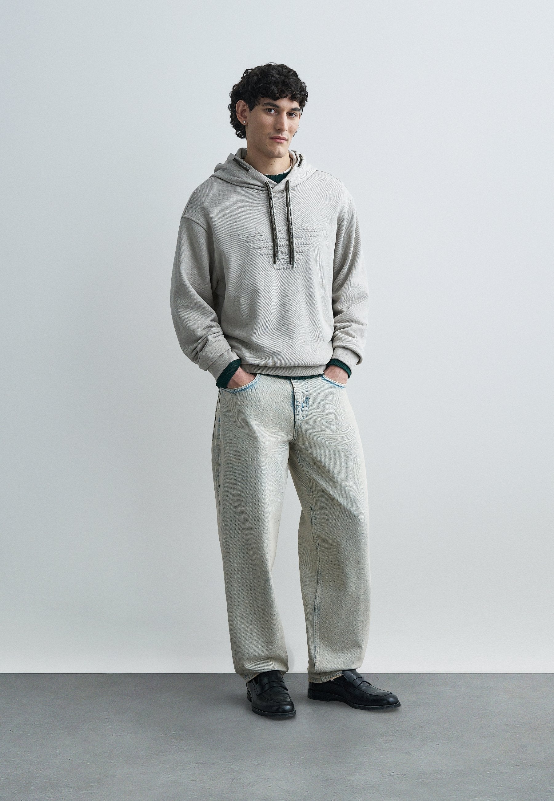 Hoodie - taupe