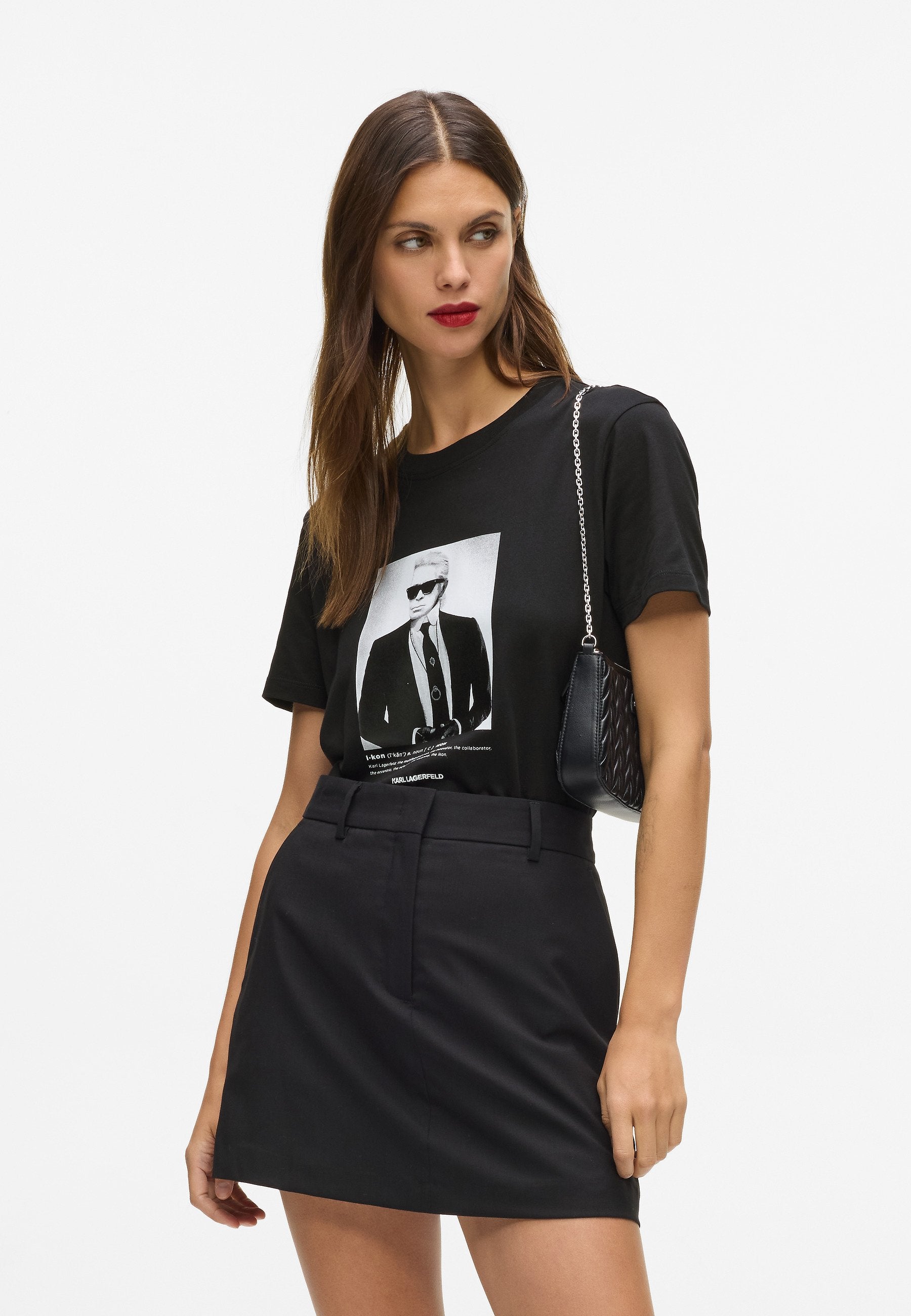 PORTRAIT - Print T-shirt - black