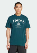 ADIDAS HERITAGE GRAPHIC T. - Sports T-shirt - aurora ivy