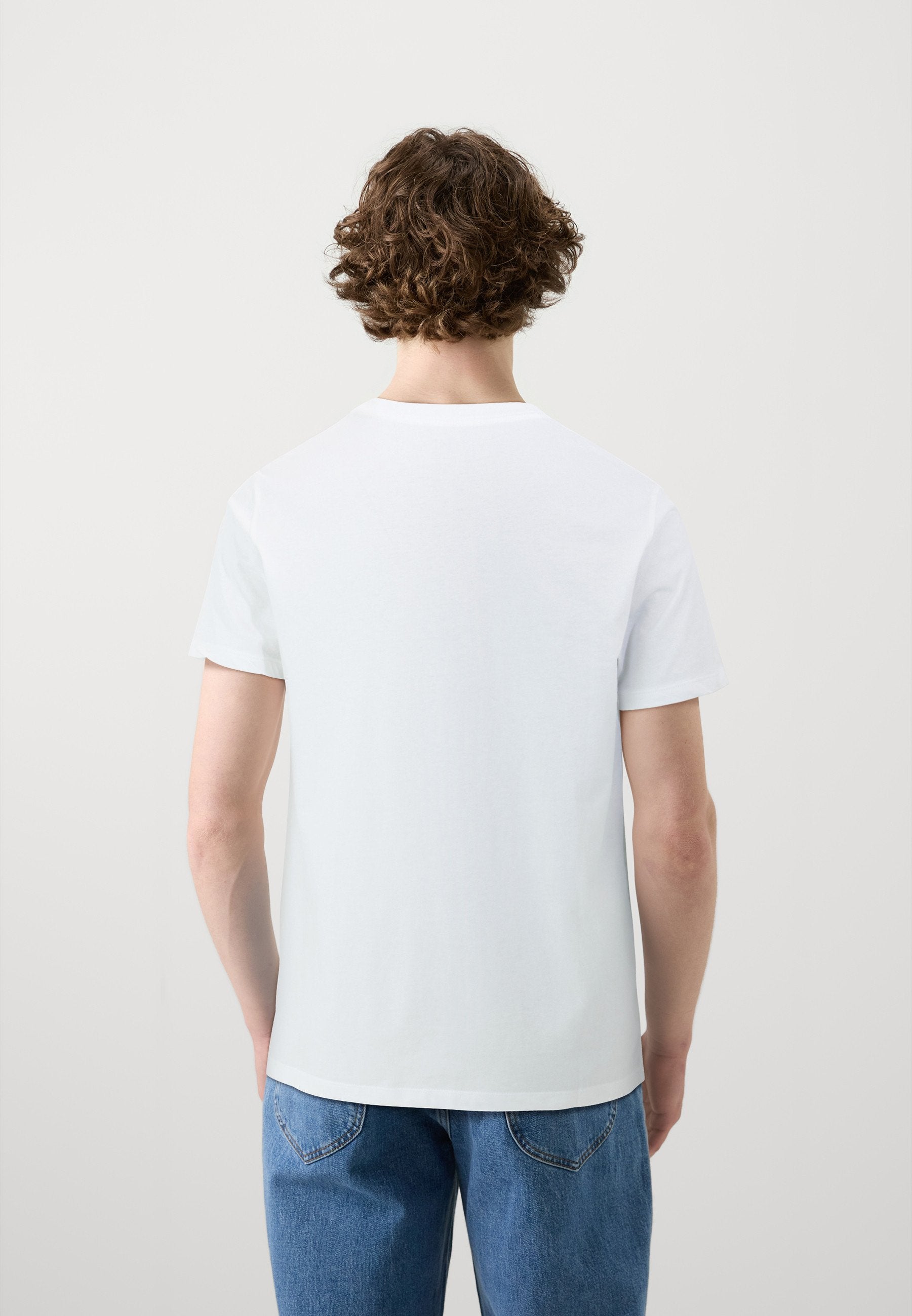 EVERYDAY SOFT BASIC LOGO - Print T-shirt - white global