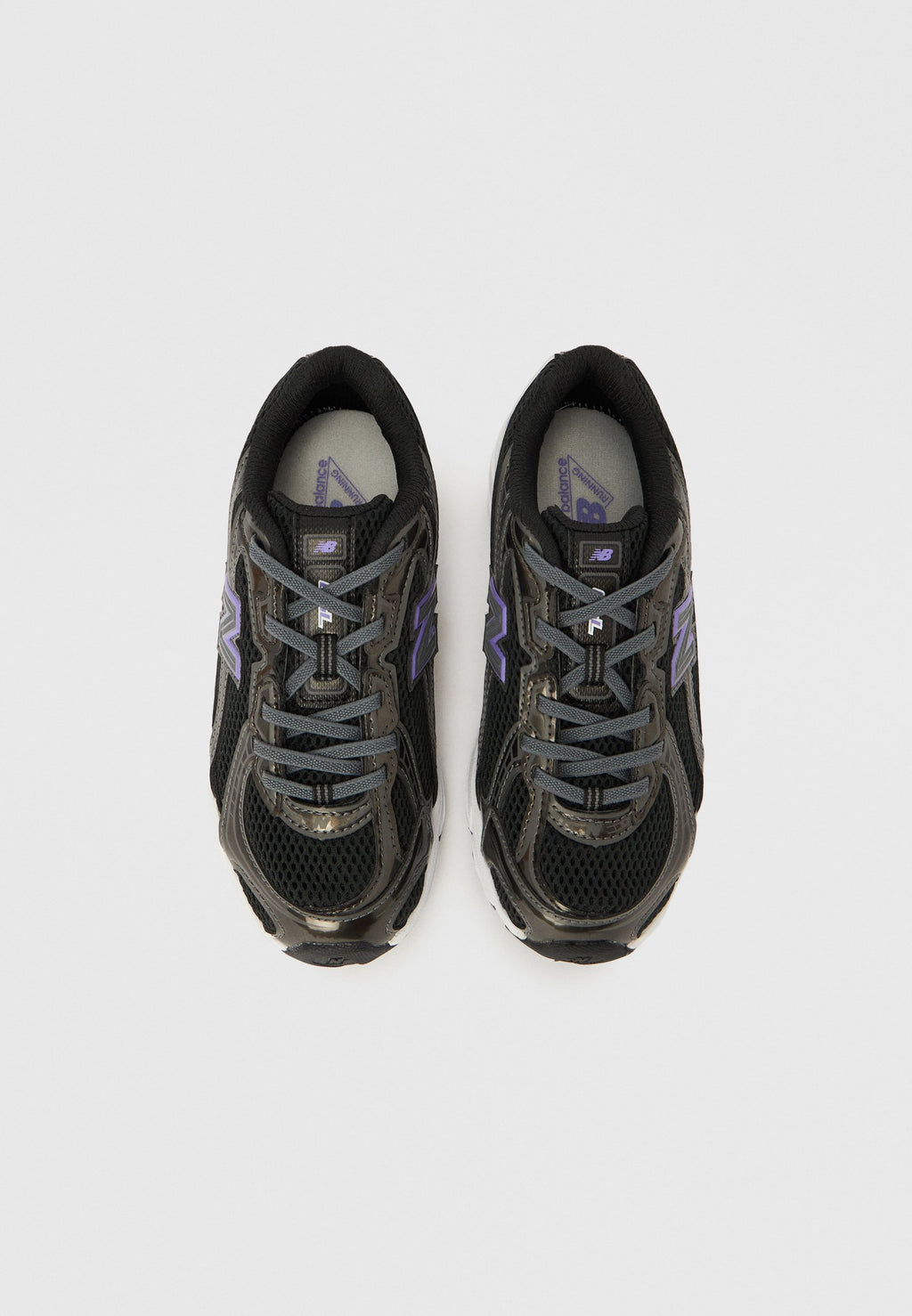 740 UNISEX - Trainers - black/violet crush