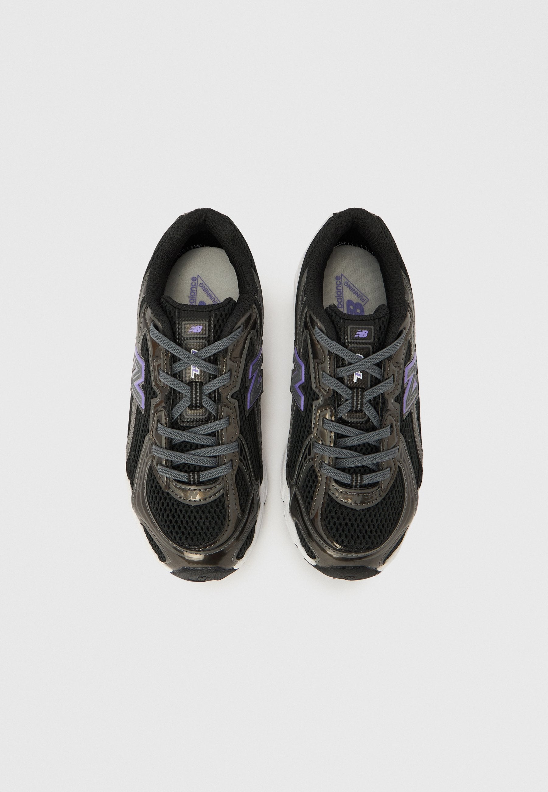 740 UNISEX - Trainers - black/violet crush