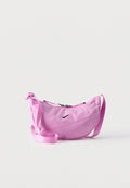 AURA CRESCENT CROSSBODY UNISEX - Cross body bag - light magenta/ black