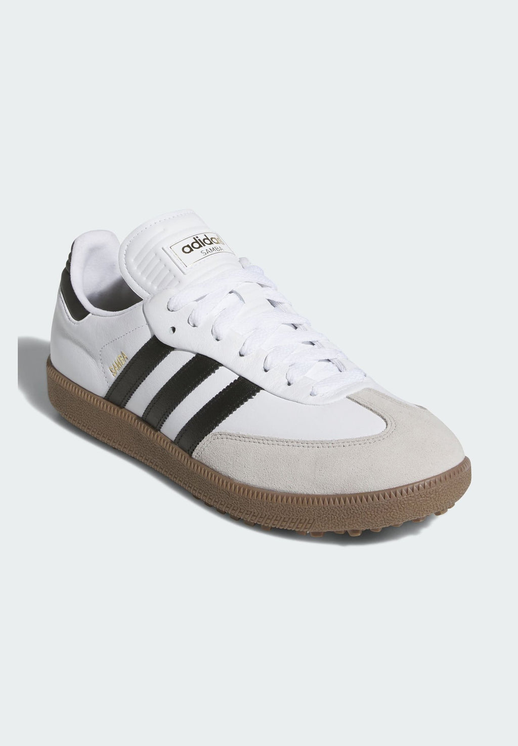 SAMBA GOLF UNISEX - Golf shoes (without spikes) - ftwrwhite coreblack gum