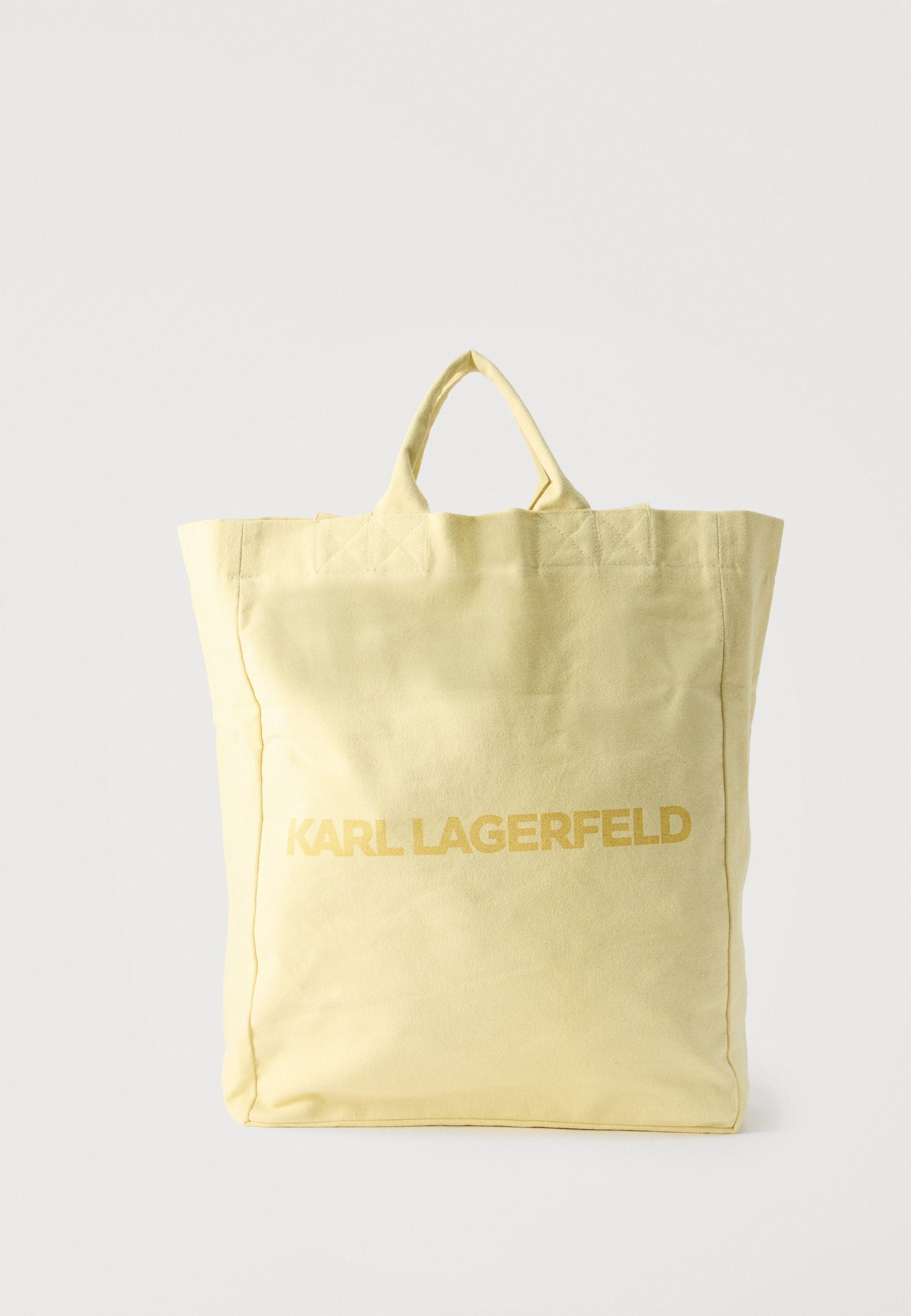 ELONGATED LOGO TOTE  UNISEX - Tote bag - yellow