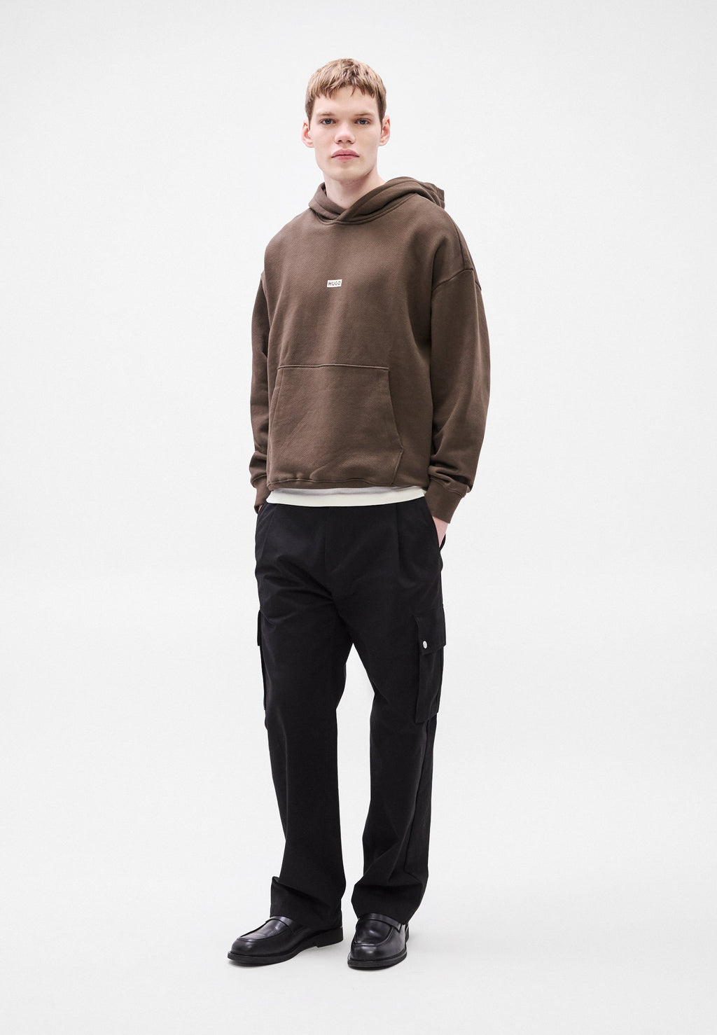 NAZARDO - Hoodie - dark brown