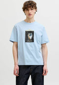 T- - Print T-shirt - cashmere blue
