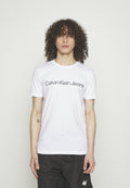 CORE INSTITUTIONAL LOGO SLIM TEE - Print T-shirt - bright white