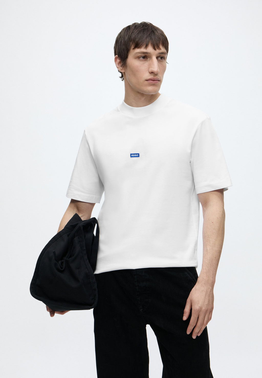 NIEROS - Basic T-shirt - white