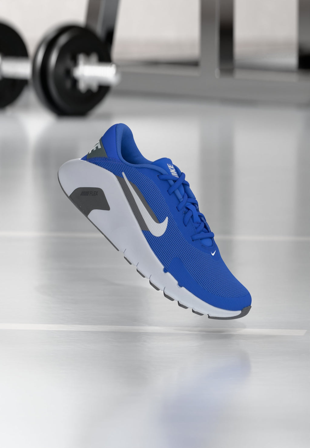 FLEX - Training shoe - sapphire/white/pencil point