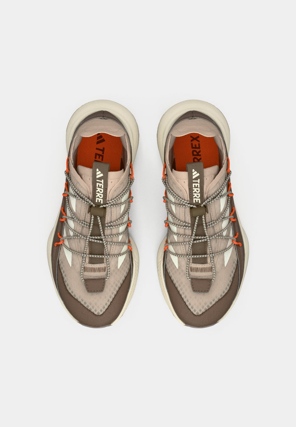 VOYAGER 21 - Hiking shoes - taupe/off white/earth strata