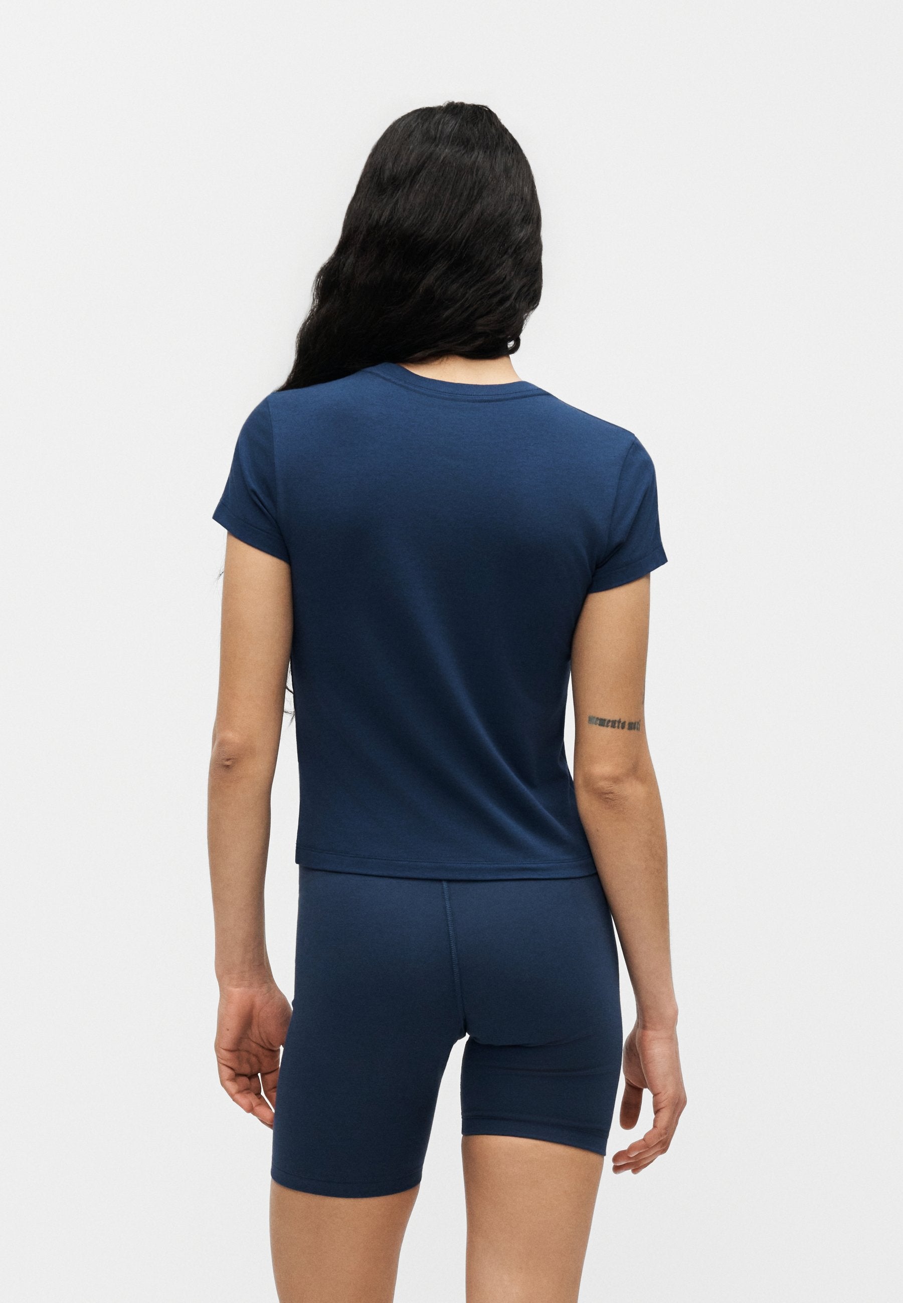 TEE - Print T-shirt - midnight navy