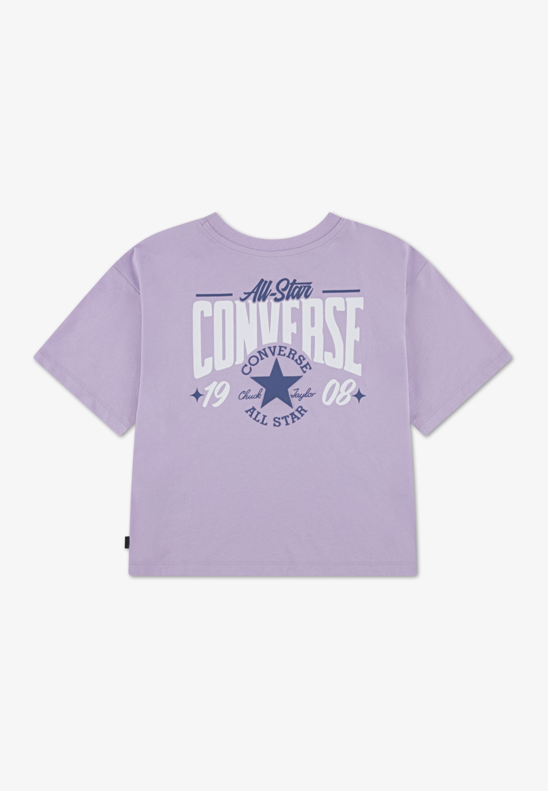 MULTI HIT BOXY TEE - Print T-shirt - lavender latte