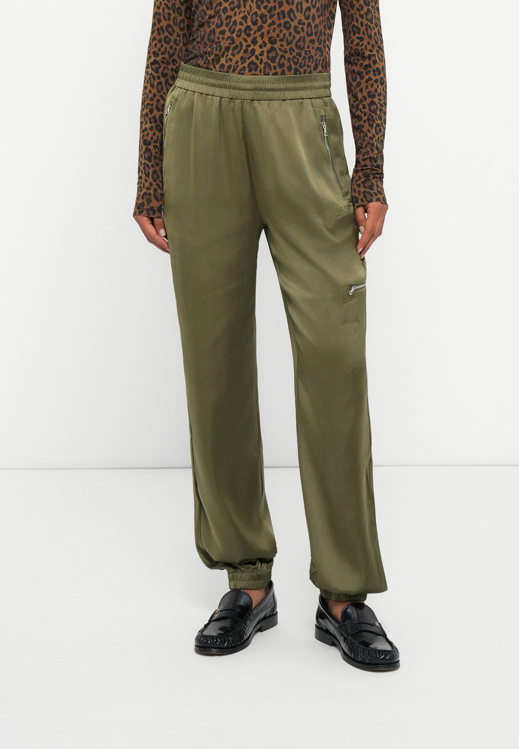 Pantalon - olive
