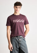 DULIVIO - Print T-shirt - open brown