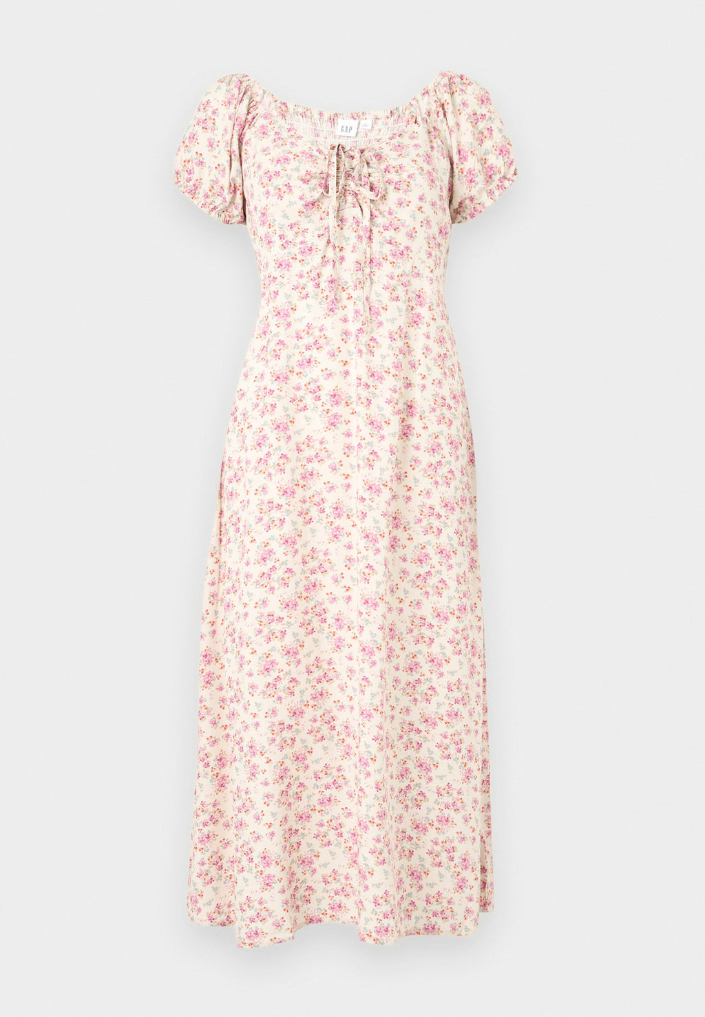 TIE PUFF MAXI - Day dress - french pink