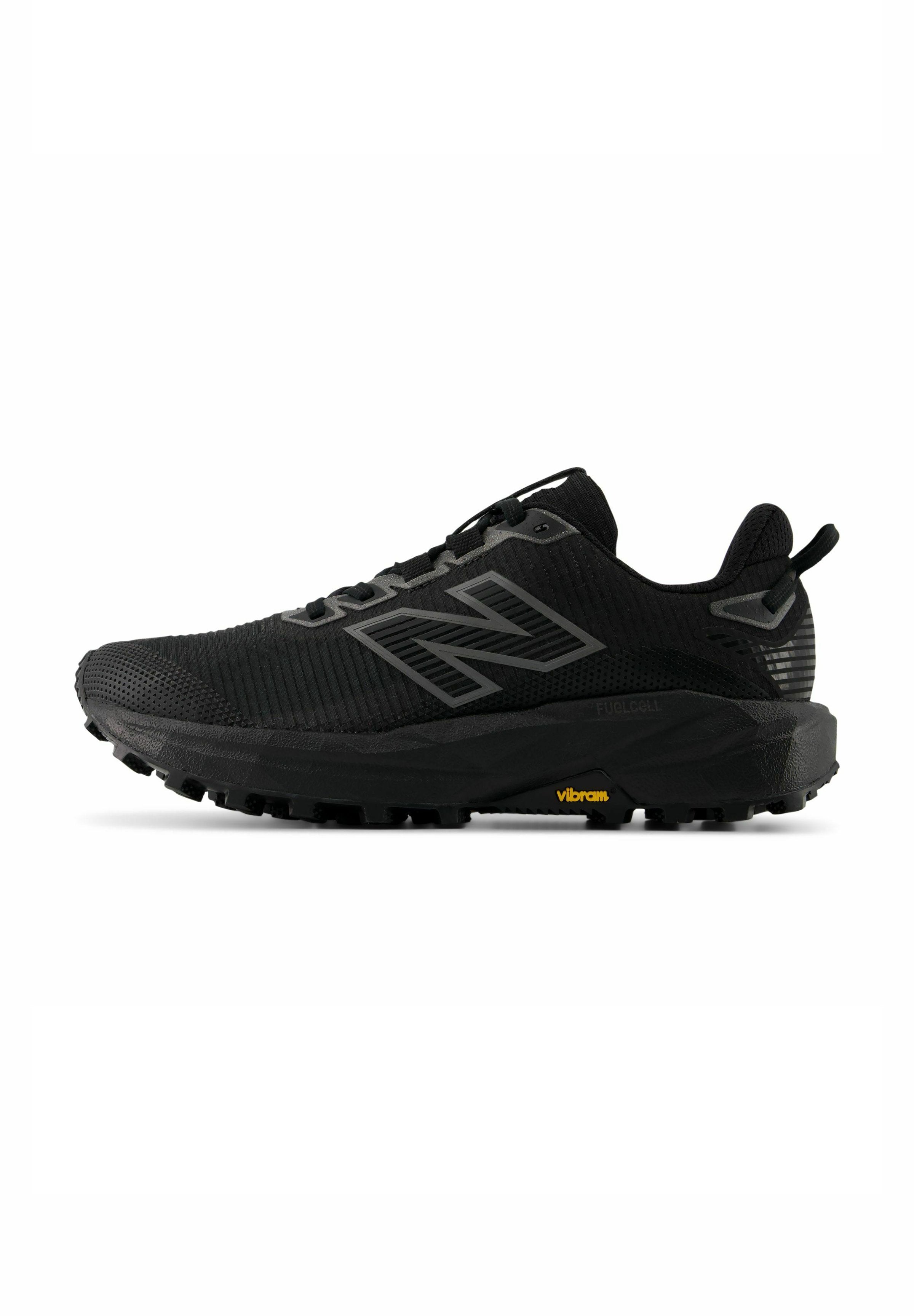 FUELCELL REBEL TRAIL - Trail running shoes - black black metallic
