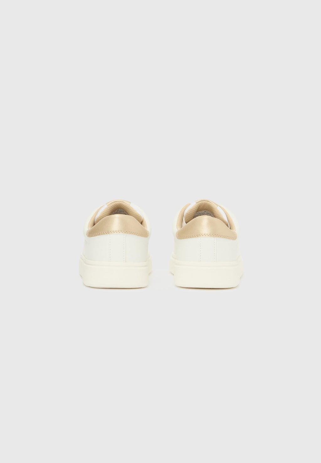 COOPER UNISEX - Trainers - white/gold-coloured