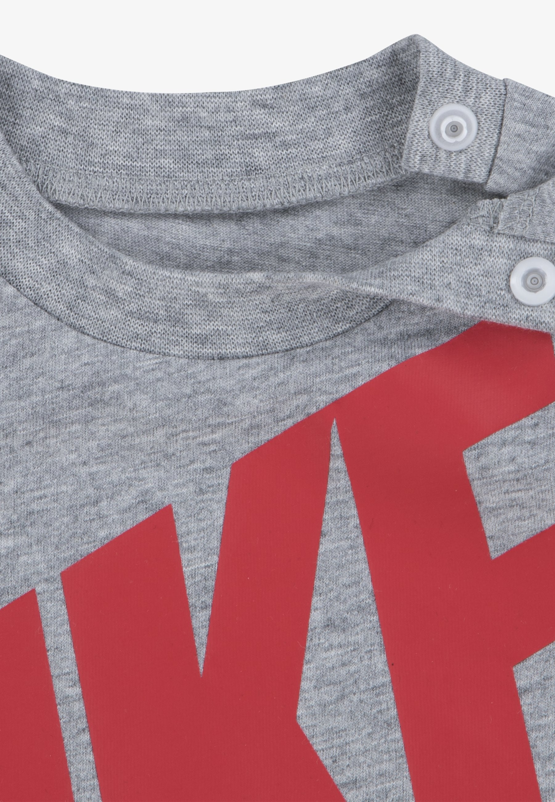 FUTURA ROMPER UNISEX - Jumpsuit - dark grey heather/red