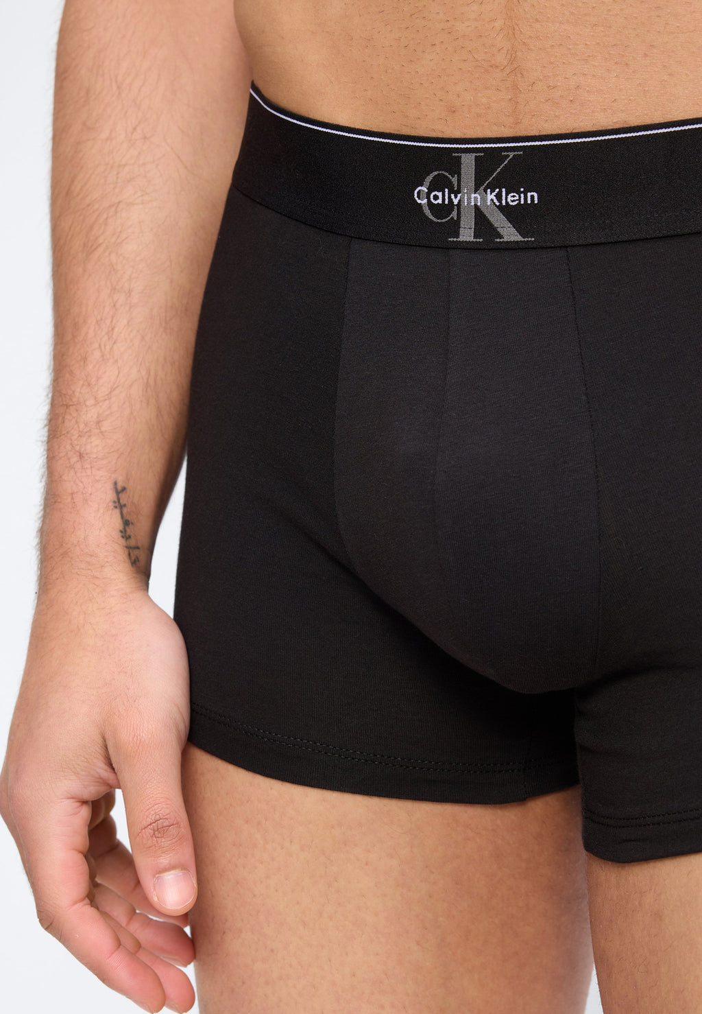 TRUNK CK X COTTON 3 PACK  - Trunks - black
