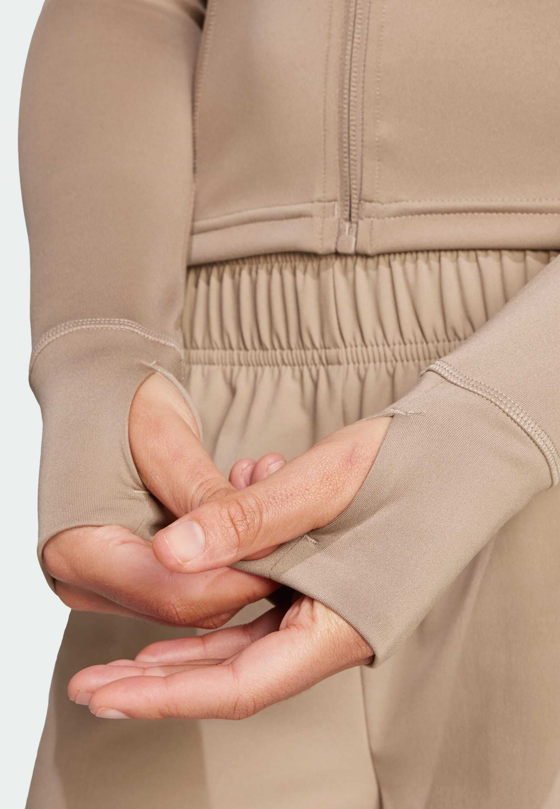 Training jacket - chalky brown