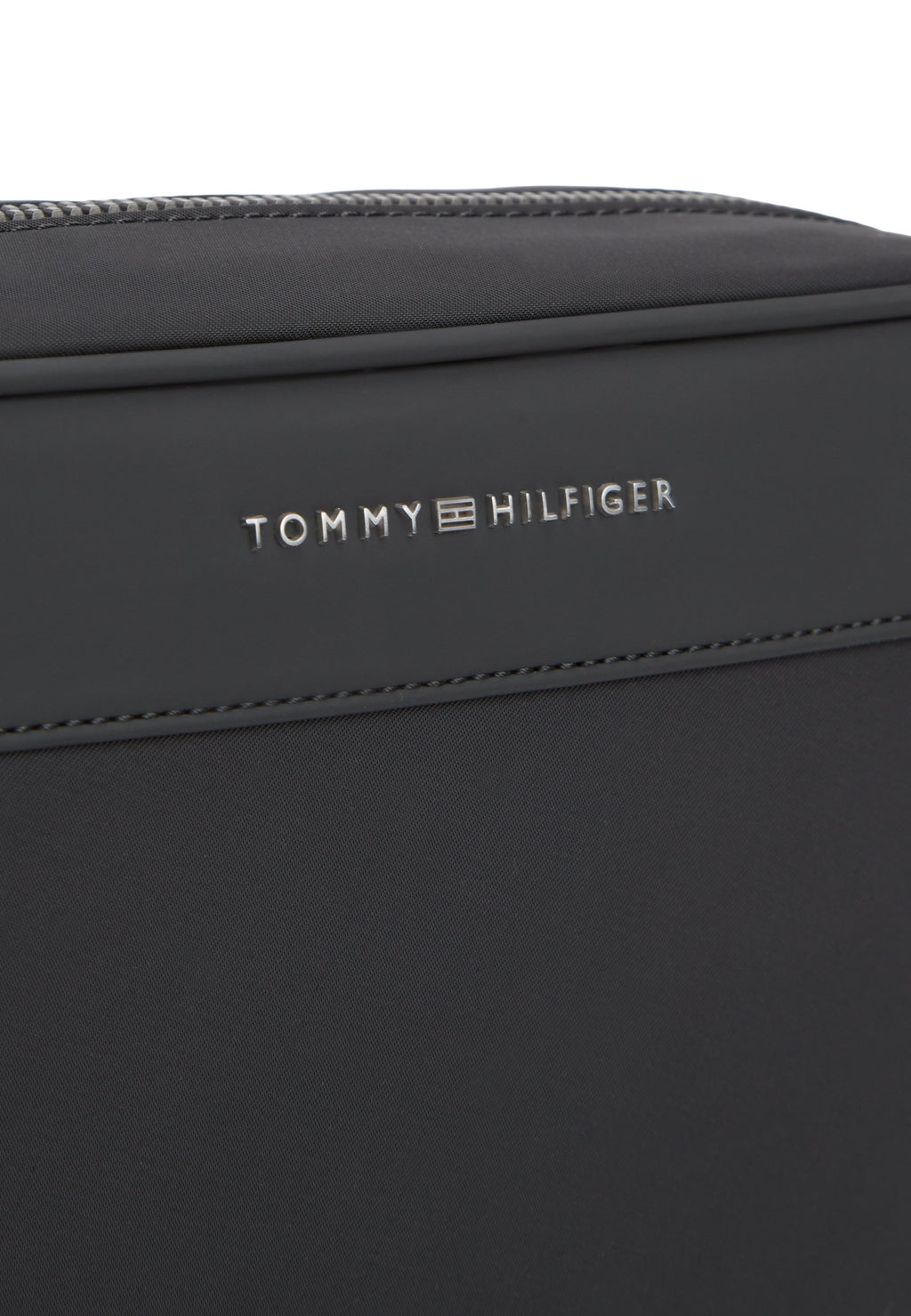 LOGO SIDE HANDLE WASHBAG - Wash bag - black