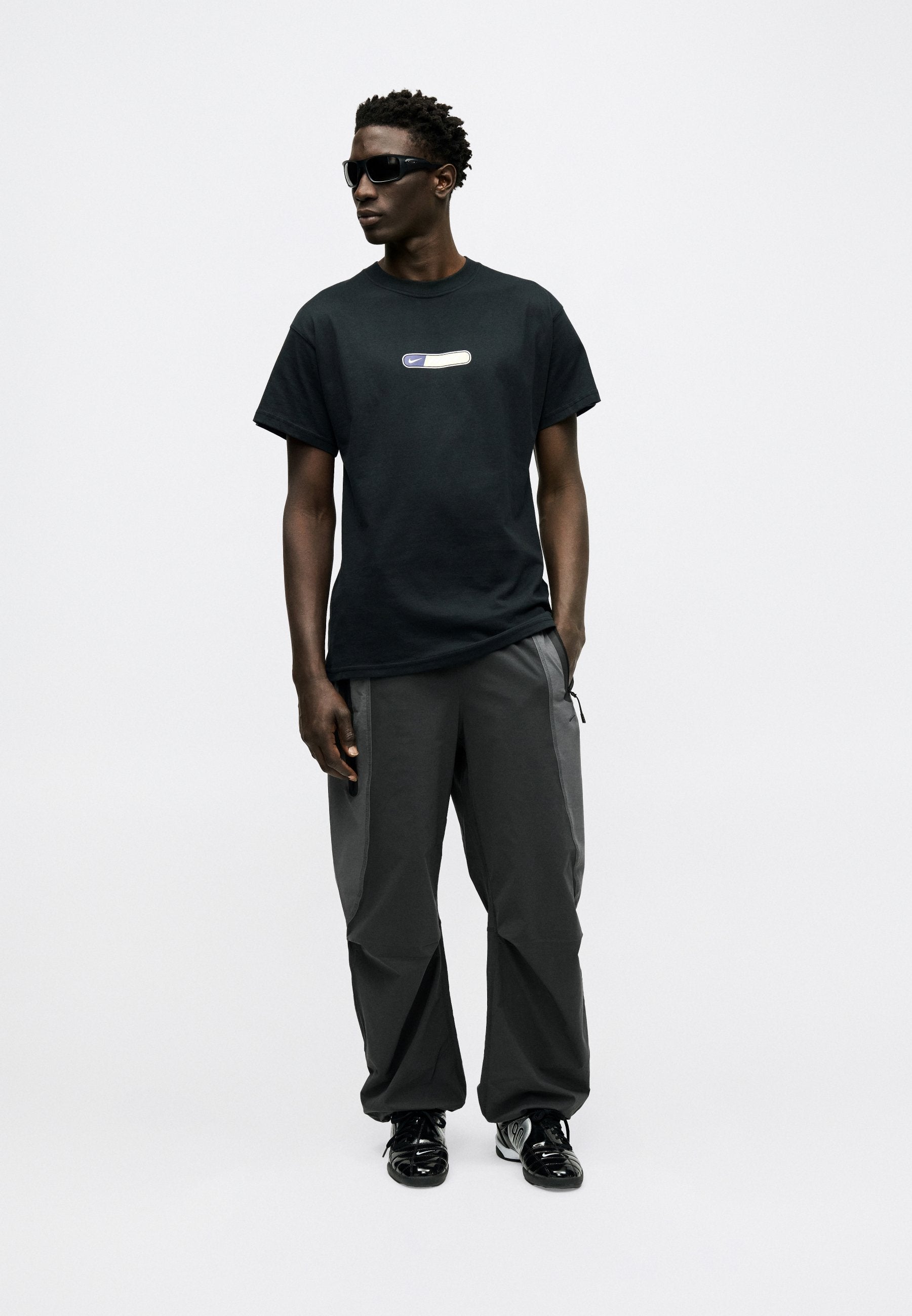 Tracksuit bottoms - anthracite/iron grey/black