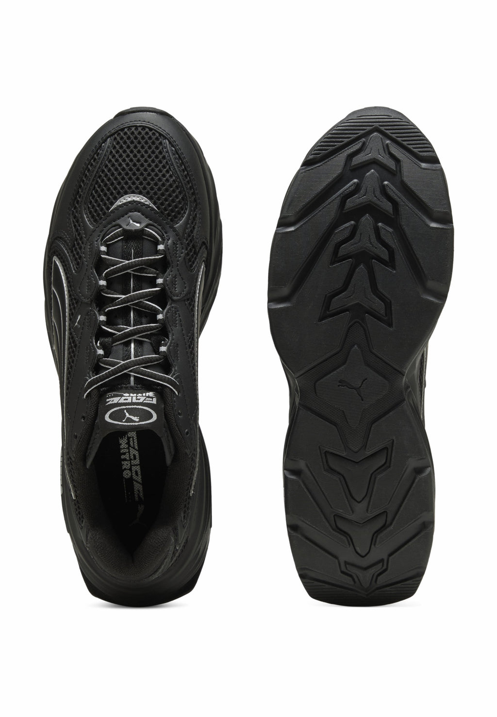 FADE NITRO  - Trainers - puma black/puma silver