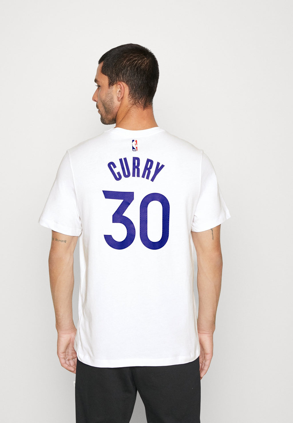 NBA GOLDEN STATE WARRIORS STEPH CURRY NAME AND NUMBER TEE - Print T-shirt - white/curry stephen