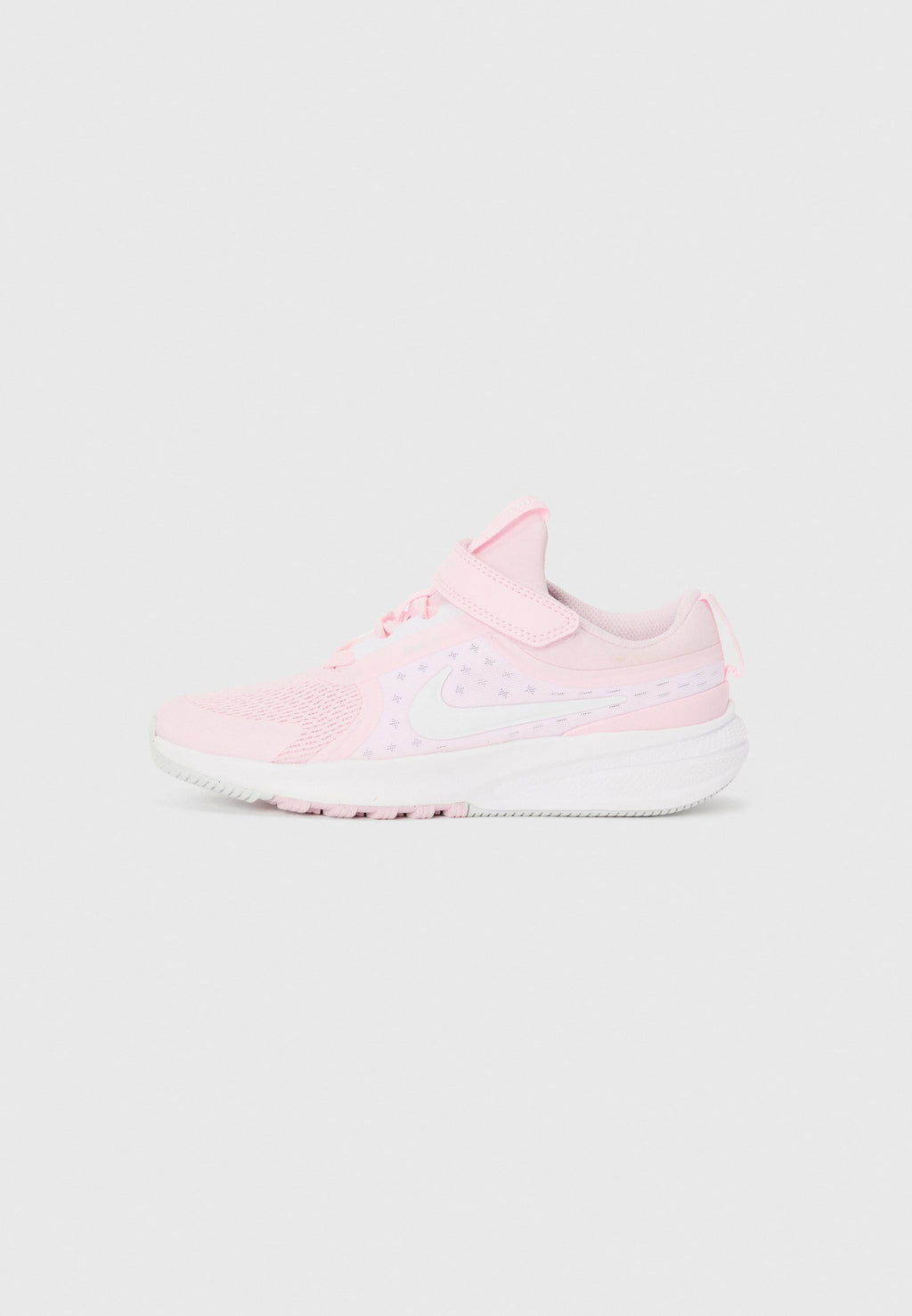 STAR RUNNER 5 UNISEX - Road running shoes - pink foam/white/pure platinum-coloured