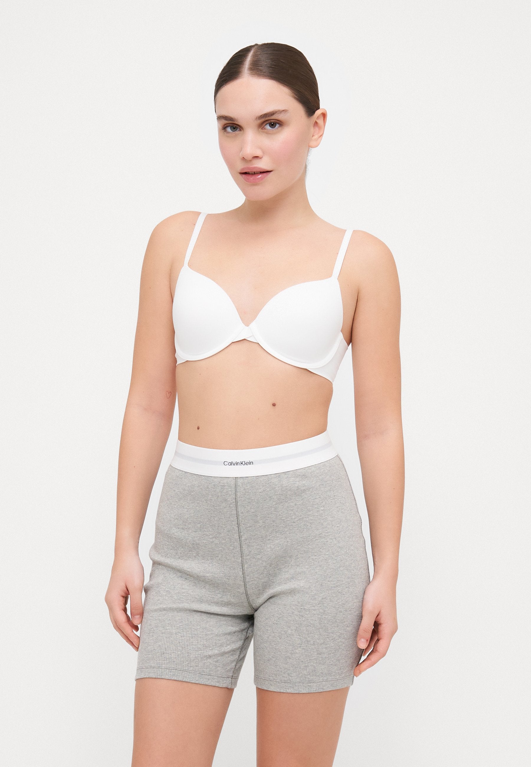 LIGHTLY LINED FULL COVERAGE PERFECTLY FIT - Underwired bra - white