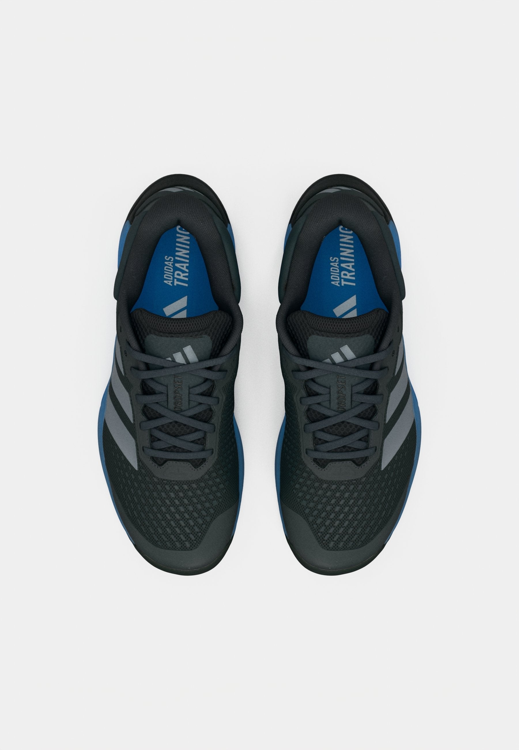 DROPSET 4 POWER - Training shoe - carbon/grey/ray blue