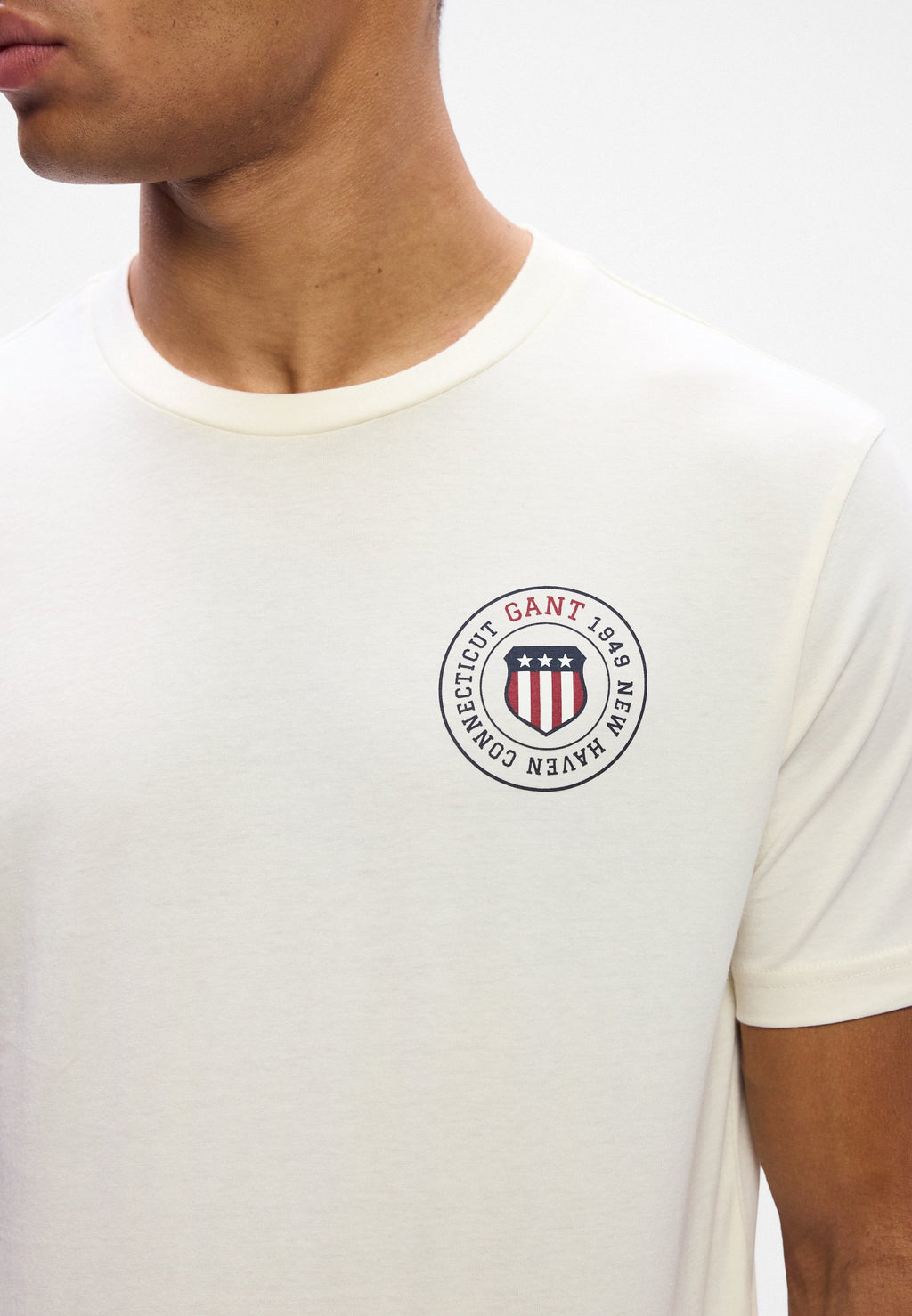 GRAPHIC  - Print T-shirt - cream