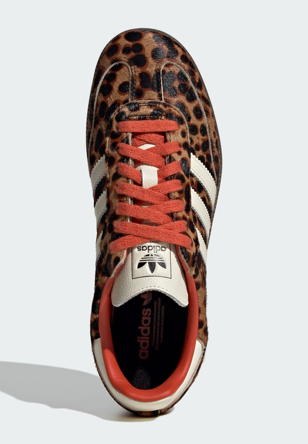 SAMBA OG LEOPARD - Trainers - core black preloved red cream white